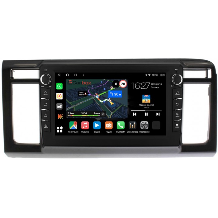 Штатная магнитола Honda N-WGN (2013-2019) Canbox M-Line 7831-9-1196 на Android 10 (4G-SIM, 2/32, DSP, IPS) С крутилками