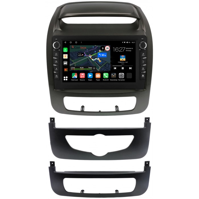 Штатная магнитола Kia Sorento II 2012-2020 Canbox M-Line 7831-9-1404 на Android 10 (4G-SIM, 2/32, DSP, IPS) С крутилками