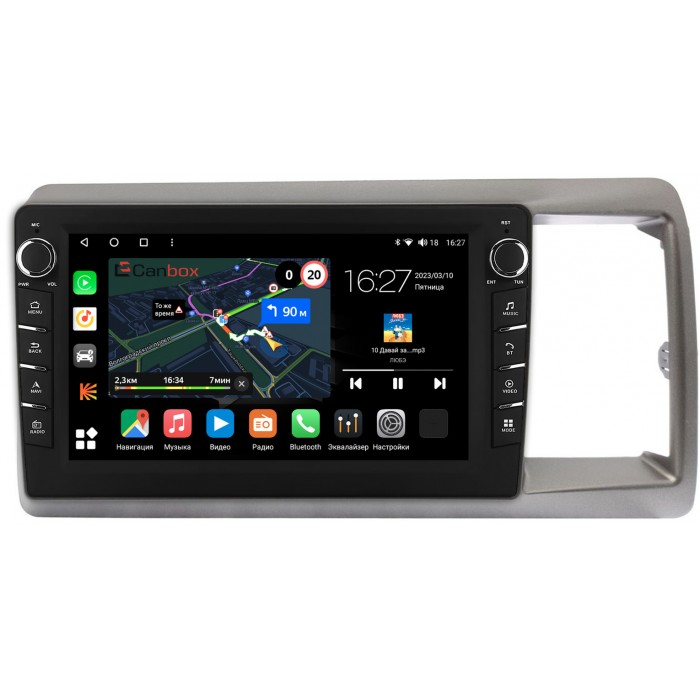 Штатная магнитола Honda Crossroad (2007-2010) Canbox M-Line 7831-9-1429 Android 10 (4G-SIM, 2/32, DSP, IPS) С крутилками