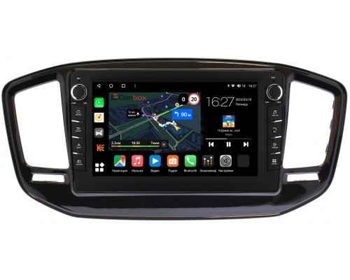Geely Emgrand X7 (2018-2022) Canbox M-Line 7831-9-2168 на Android 10 (4G-SIM, 2/32, DSP, IPS) С крутилками