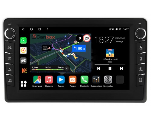 Nissan Fuga (2004-2009) Canbox M-Line 7831-9-6969 на Android 10 (4G-SIM, 2/32, DSP, IPS) С крутилками