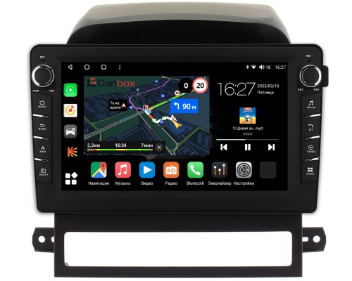 Chevrolet Captiva (2006-2011) Canbox M-Line 7831-9-AYCPTA012 Android 10 (4G-SIM, 2/32, DSP, IPS) С крутилками