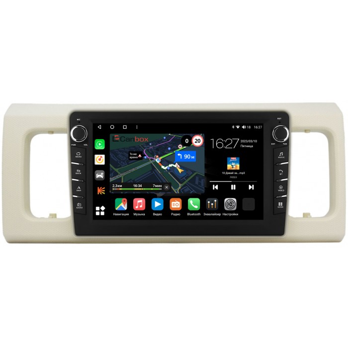 Штатная магнитола Suzuki Alto (2014-2022) Canbox M-Line 7831-9-SU048N на Android 10 (4G-SIM, 2/32, DSP, IPS) С крутилками