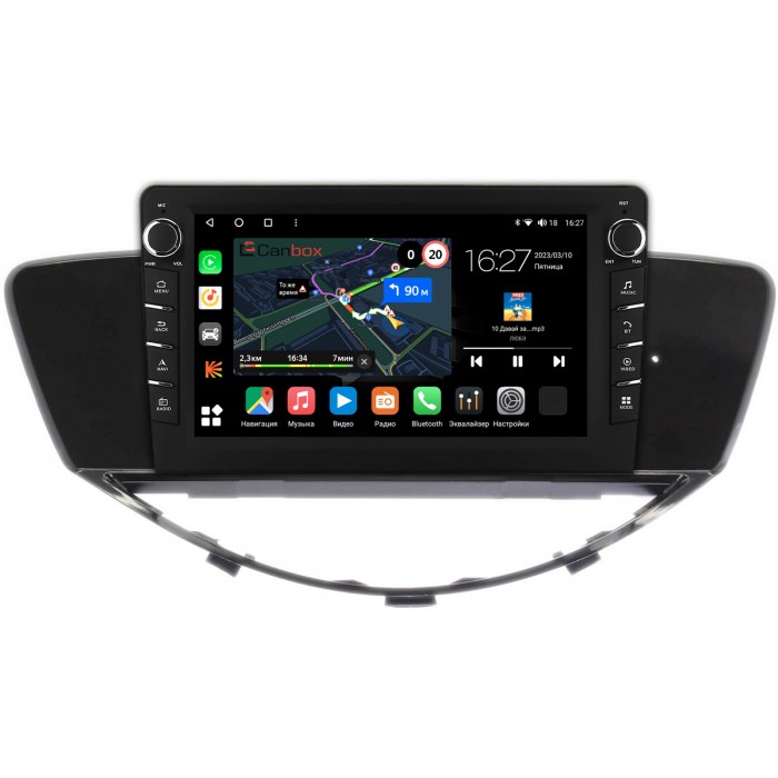 Штатная магнитола Subaru Tribeca (2004-2014) Canbox M-Line 7831-9-SUBTRIB на Android 10 (4G-SIM, 2/32, DSP, IPS) С крутилками