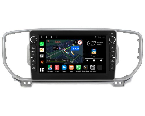 Kia Sportage IV 2016-2018 (для авто с камерой) Canbox M-Line 7831-9043 на Android 10 (4G-SIM, 2/32, DSP, IPS) С крутилками