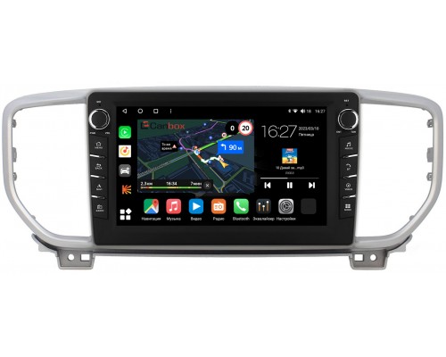 Kia Sportage IV 2018-2022 Canbox M-Line 7831-9082 на Android 10 (4G-SIM, 2/32, DSP, IPS) С крутилками (для авто с камерой)