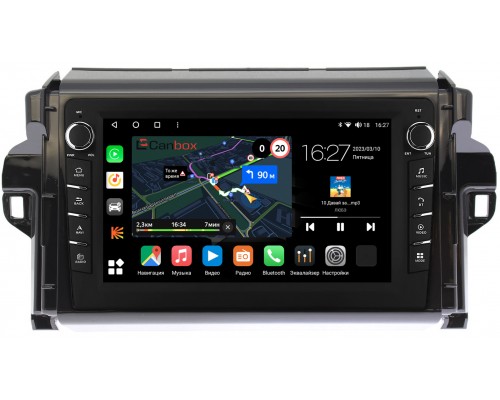 Toyota Fortuner 2 (2015-2022) Canbox M-Line 7831-9106 Android 10 (4G-SIM, 2/32, DSP, IPS) С крутилками
