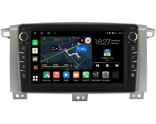 Toyota Land Cruiser 105 2002-2008 Canbox M-Line 7831-9121 на Android 10 (4G-SIM, 2/32, DSP, IPS) С крутилками (для авто с МКПП)