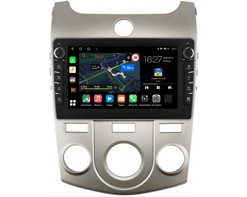 Kia Cerato 2 (2008-2013) для авто с кондиционером Canbox M-Line 7831-9128 Android 10 (4G-SIM, 2/32, DSP, IPS) С крутилками