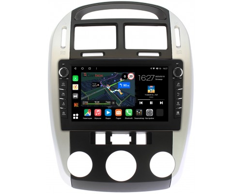 Kia Cerato (2003-2009) Canbox M-Line 7831-9143 на Android 10 (4G-SIM, 2/32, DSP, IPS) С крутилками (с кондиционером)