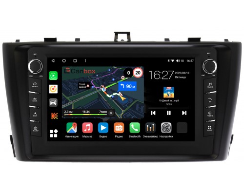 Toyota Avensis 3 (2008-2015) Canbox M-Line 7831-9170 на Android 10 (4G-SIM, 2/32, DSP, IPS) С крутилками