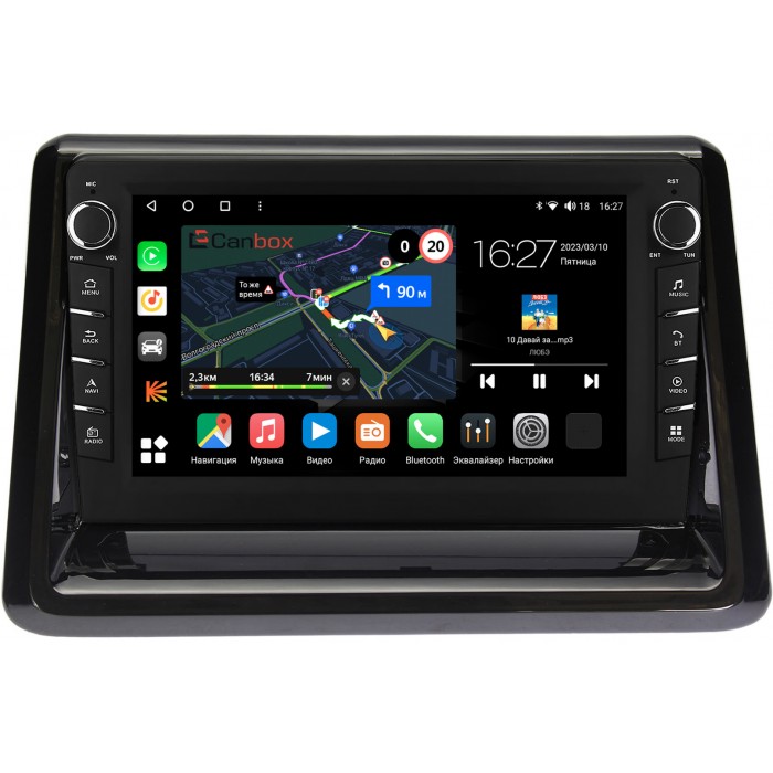 Штатная магнитола Toyota Esquire, Noah 3 (R80), Voxy 3 (R80) (2014-2022) Canbox M-Line 7831-9194 на Android 10 (4G-SIM, 2/32, DSP, IPS) С крутилками