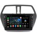 Штатная магнитола Suzuki SX4 II 2013-2022 Canbox M-Line 7831-9217 на Android 10 (4G-SIM, 2/32, DSP, IPS) С крутилками