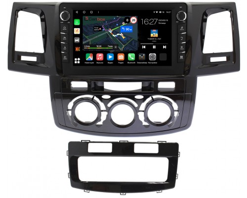 Toyota Hilux VII, Fortuner I 2005-2015 Canbox M-Line 7831-9414 на Android 10 (4G-SIM, 2/32, DSP, IPS) С крутилками