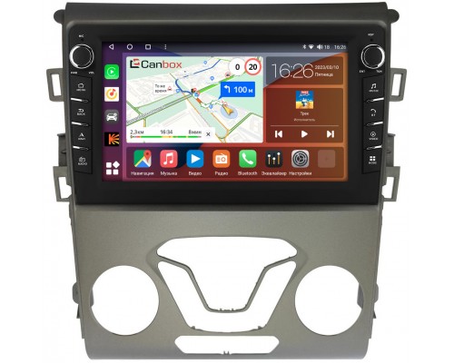 Ford Mondeo V 2014-2022, Fusion II (North America) 2012-2016 Canbox H-Line 7832-9-096 на Android 10 (4G-SIM, 3/32, DSP, IPS) С крутилками