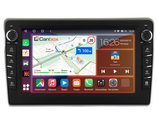 Toyota bB (2000-2005) Canbox H-Line 7832-9-1024 на Android 10 (4G-SIM, 3/32, DSP, IPS) С крутилками