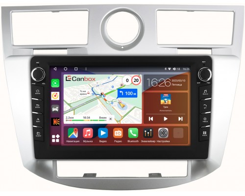 Chrysler Sebring III 2006-2010 Canbox H-Line 7832-9-1091 Android 10 (4G-SIM, 3/32, DSP, IPS) С крутилками