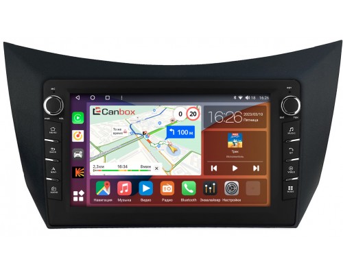 Lifan Smily I (320) 2008-2014 Canbox H-Line 7832-9-1352 на Android 10 (4G-SIM, 3/32, DSP, IPS) С крутилками