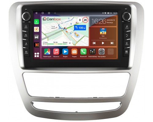 JAC T6 (2015-2022) Canbox H-Line 7832-9-4282 на Android 10 (4G-SIM, 3/32, DSP, IPS) С крутилками