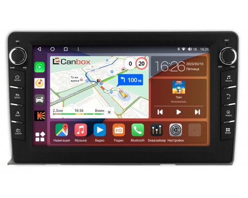Toyota ISis 2004-2018 Canbox H-Line 7832-9-458 на Android 10 (4G-SIM, 3/32, DSP, IPS) С крутилками