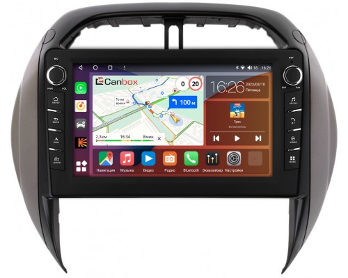 Toyota RAV4 (XA20) 2003-2006 Canbox H-Line 7832-9-508 на Android 10 (4G-SIM, 3/32, DSP, IPS) С крутилками