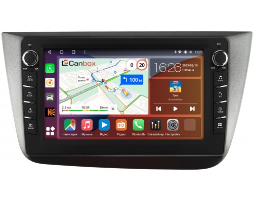 Seat Altea (2004-2015) Canbox H-Line 7832-9-582 на Android 10 (4G-SIM, 3/32, DSP, IPS) С крутилками