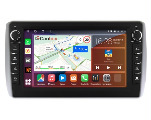 Toyota Ist II (2007-2016) Canbox H-Line 7832-9-666 на Android 10 (4G-SIM, 3/32, DSP, IPS) С крутилками