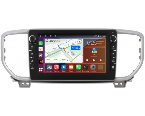 Kia Sportage IV 2018-2022 Canbox H-Line 7832-9082 на Android 10 (4G-SIM, 3/32, DSP, IPS) С крутилками (для авто с камерой)