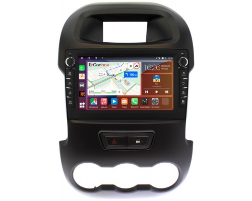 Ford Ranger III 2012-2015 Canbox H-Line 7832-9165 на Android 10 (4G-SIM, 3/32, DSP, IPS) С крутилками