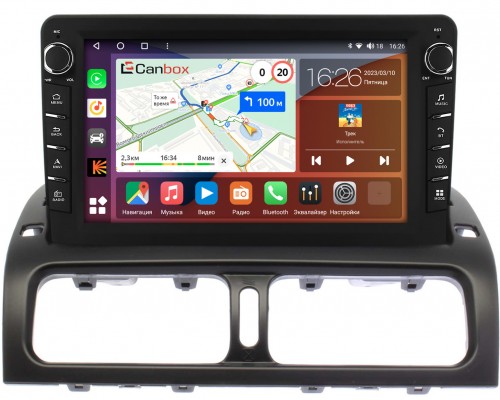 Toyota Altezza (1998-2005) Canbox H-Line 7832-9479 на Android 10 (4G-SIM, 3/32, DSP, IPS) С крутилками