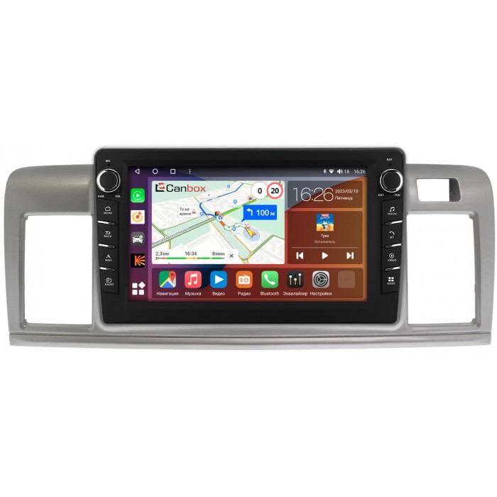 Штатная магнитола Toyota Raum II 2003-2011 Canbox H-Line 7833-9-1333 Android 10 (4G-SIM, 4/64, DSP, IPS) С крутилками