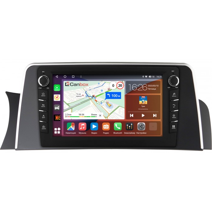 Штатная магнитола BMW X3 II (F25) 2010-2017 CIC Canbox H-Line 7833-9-1372 на Android 10 (4G-SIM, 4/64, DSP, IPS) С крутилками