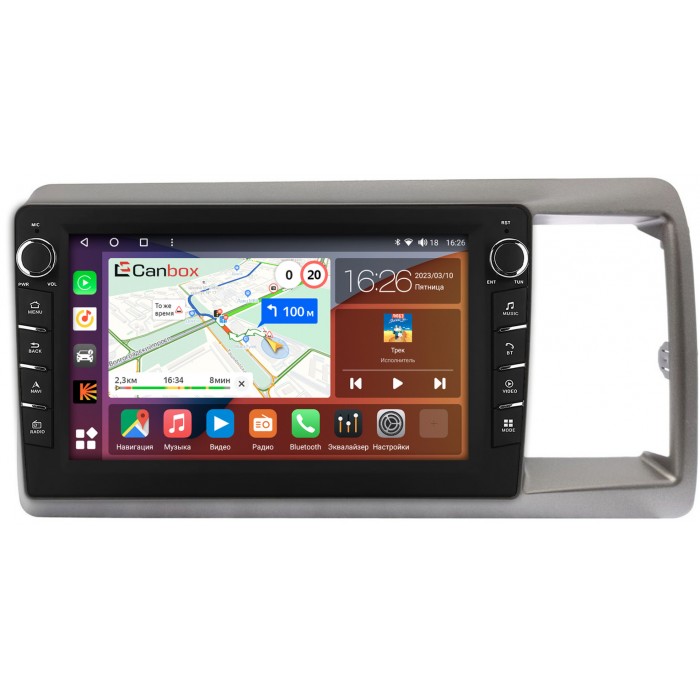 Штатная магнитола Honda Crossroad (2007-2010) Canbox H-Line 7833-9-1429 Android 10 (4G-SIM, 4/64, DSP, IPS) С крутилками