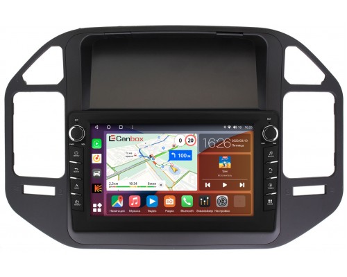 Mitsubishi Pajero III, Montero III 1999-2006 Canbox H-Line 7833-9-266 на Android 10 (4G-SIM, 4/64, DSP, IPS) С крутилками