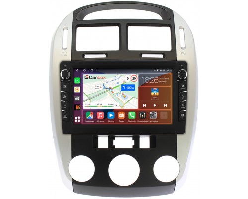 Kia Cerato (2003-2009) Canbox H-Line 7833-9143 на Android 10 (4G-SIM, 4/64, DSP, IPS) С крутилками (с кондиционером)