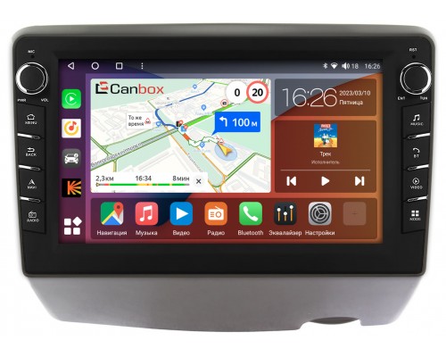 Toyota Vitz I (XP10) 1999-2005 Canbox H-Line 7833-9294 на Android 10 (4G-SIM, 4/64, DSP, IPS) С крутилками