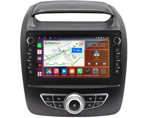 Kia Sorento II 2012-2020 (для авто с Navi с кнопками) Canbox H-Line 7834-9-1319 на Android 10 (4G-SIM, 6/128, DSP, IPS) С крутилками