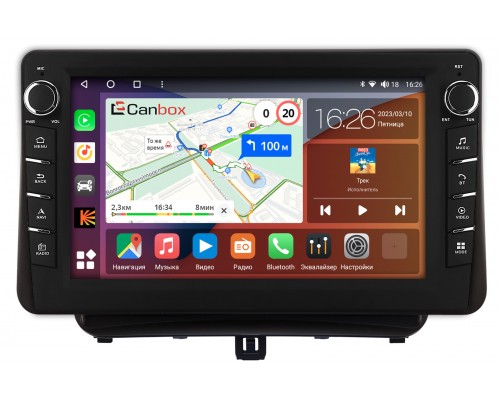 Tourneo Custom, Transit Custom 2013-2022 Canbox H-Line 7834-9-2672 на Android 10 (4G-SIM, 6/128, DSP, IPS) С крутилками