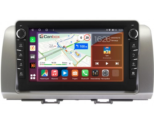 Toyota bB 2 (2005-2016) Canbox H-Line 7834-9-396 на Android 10 (4G-SIM, 6/128, DSP, IPS) С крутилками