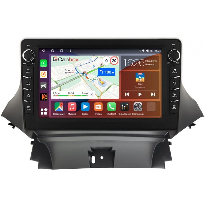 Штатная магнитола Chevrolet Orlando (2010-2018) Canbox H-Line 7834-9-6844 на Android 10 (4G-SIM, 6/128, DSP, IPS) С крутилками