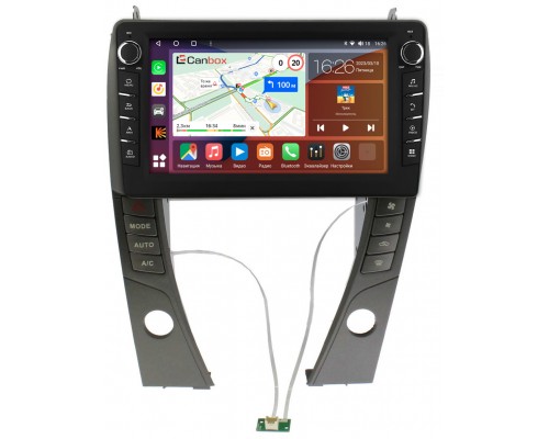 Lexus ES 5 (2006-2012) (для авто с монитором) Canbox H-Line 7834-9-6968 на Android 10 (4G-SIM, 6/128, DSP, IPS) С крутилками