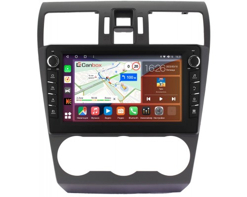 Subaru Forester 4, Impreza 4, XV (2011-2017) Canbox H-Line 7834-9132 на Android 10 (4G-SIM, 6/128, DSP, IPS) С крутилками
