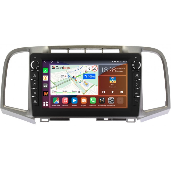 Штатная магнитола Toyota Venza 2009-2017 (с JBL) Canbox H-Line 7834-9359 на Android 10 (4G-SIM, 6/128, DSP, IPS) С крутилками