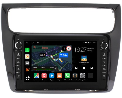 Haval H8 (2014-2017) Canbox M-Line 7835-10-044 на Android 10 (4G-SIM, 2/32, DSP, QLed) С крутилками