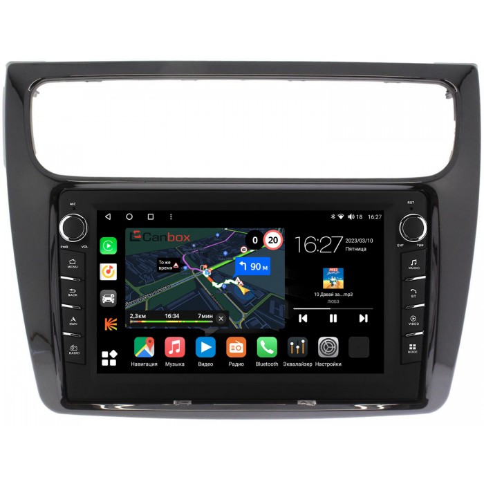 Штатная магнитола Haval H8 (2014-2017) Canbox M-Line 7835-10-044 на Android 10 (4G-SIM, 2/32, DSP, QLed) С крутилками