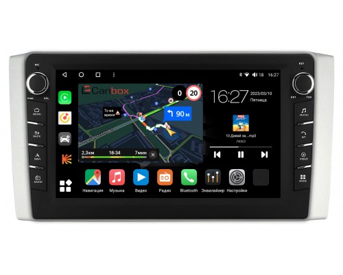 Foton Tunland (2011-2018) Canbox M-Line 7835-10-1212 на Android 10 (4G-SIM, 2/32, DSP, QLed) С крутилками