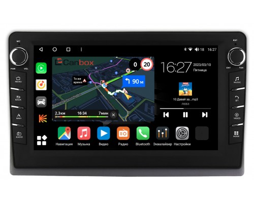 Mazda Biante (2008-2018) Canbox M-Line 7835-10-1292 на Android 10 (4G-SIM, 2/32, DSP, QLed) С крутилками