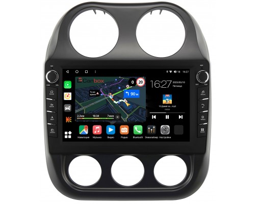 Jeep Compass, Liberty (Patriot) (2009-2016) Canbox M-Line 7835-10-810 на Android 10 (4G-SIM, 2/32, DSP, QLed) С крутилками