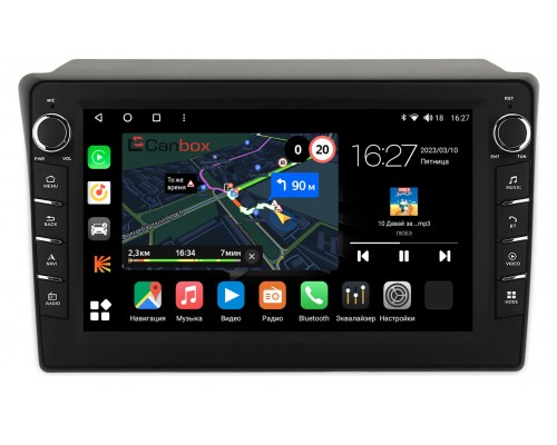 Toyota Hilux Surf VI 1995-2002 Canbox M-Line 7835-1084 на Android 10 (4G-SIM, 2/32, DSP, QLed) С крутилками