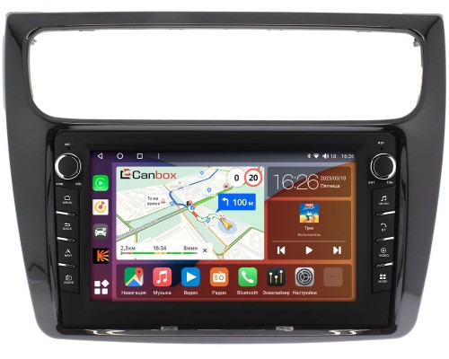 Haval H8 (2014-2017) Canbox H-Line 7837-10-044 на Android 10 (4G-SIM, 4/64, DSP, QLed) С крутилками